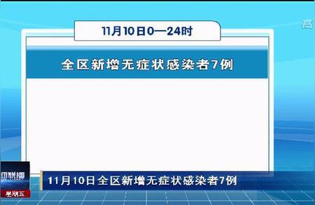 关于最新通报的全区新增的无症状感染者消息解读