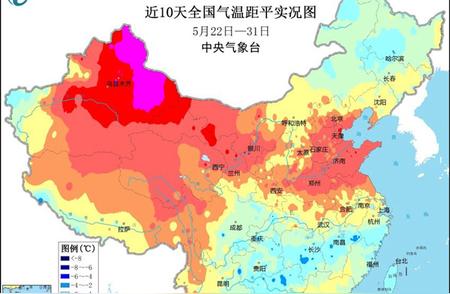 大范围高温来袭！8省市将迎今年最热天气