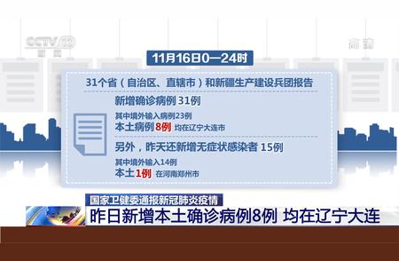 国家卫健委通报：11月16日新增本土病例数令人关注