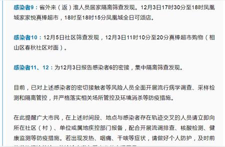 淮北市12月5日新冠肺炎疫情最新报告